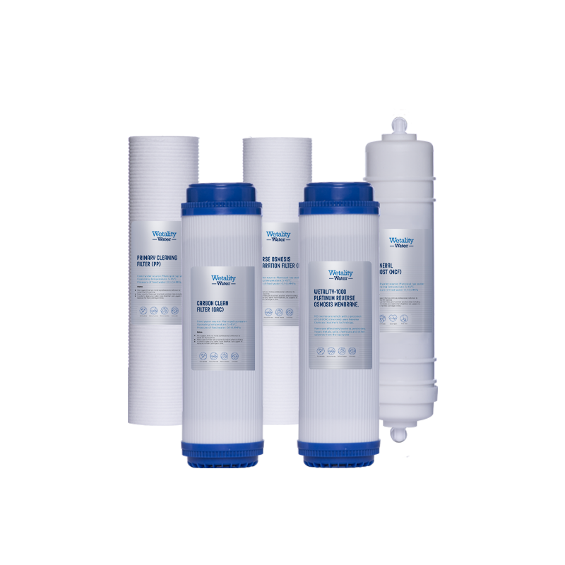 Standard Filter Package for wetality water